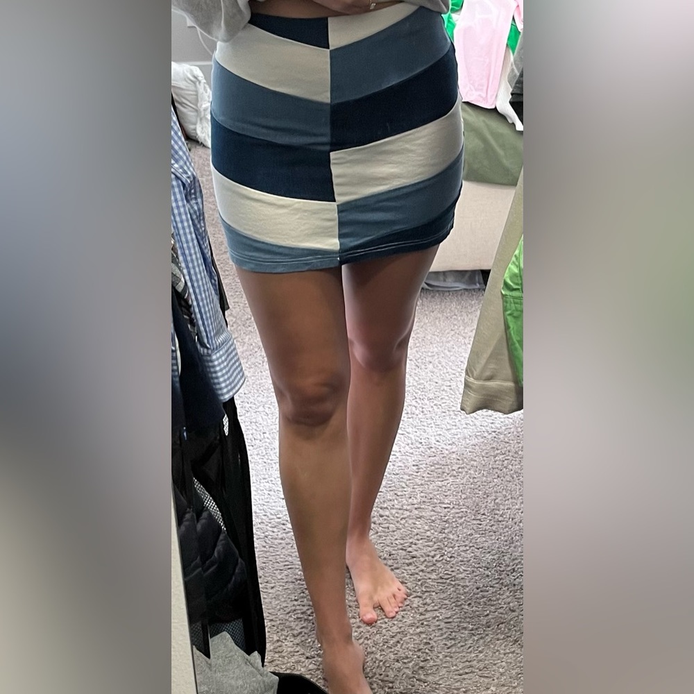Tricolor skirt